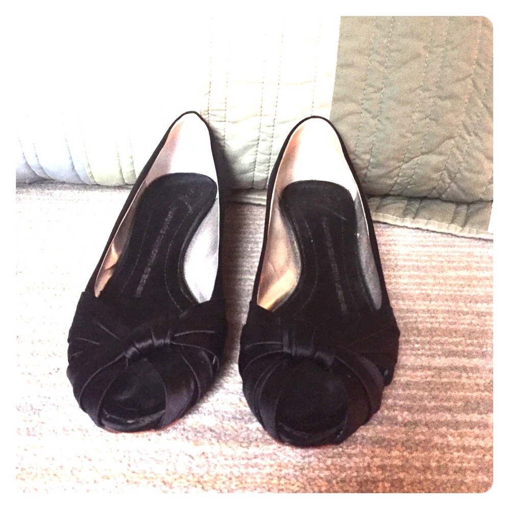 Giuseppe Zanotti Satin Peep Toe Wedge